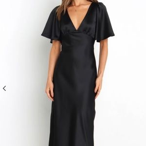 Silk Midi Dress